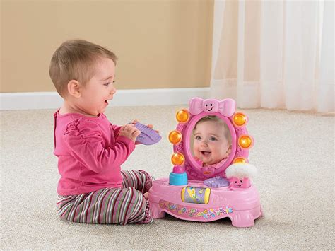 Promoting fine motor skills with the Fisher Price Magical Mirror